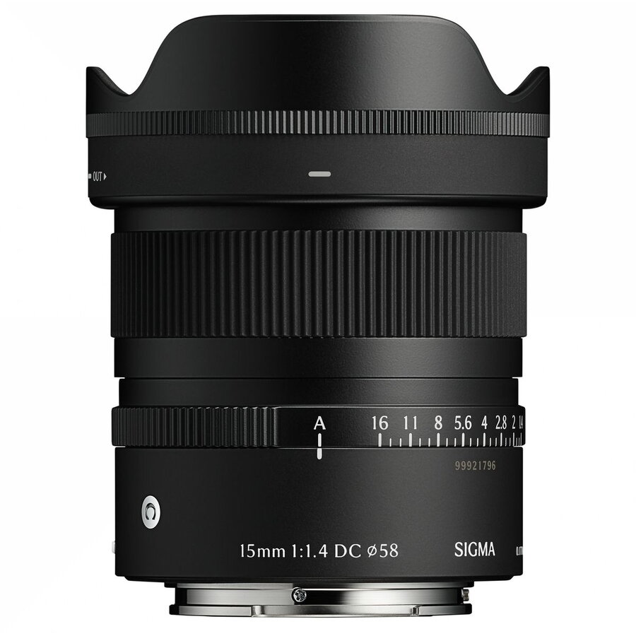 Obiectiv Foto Mirrorless Montura E 15mm F1.4 DC Black