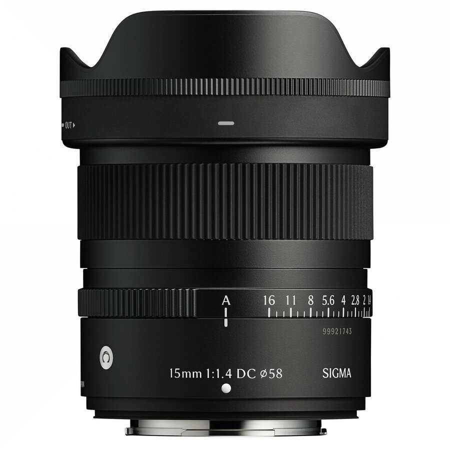 Obiectiv Foto Mirrorless Montura X 15mm F1.4 DC Black