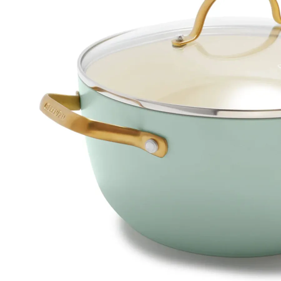 Set 6 Cratite GreenPan Reserve cu Capac Green — imaginea 3