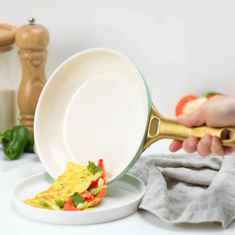 Set 6 Cratite GreenPan Reserve cu Capac Green — imaginea 4