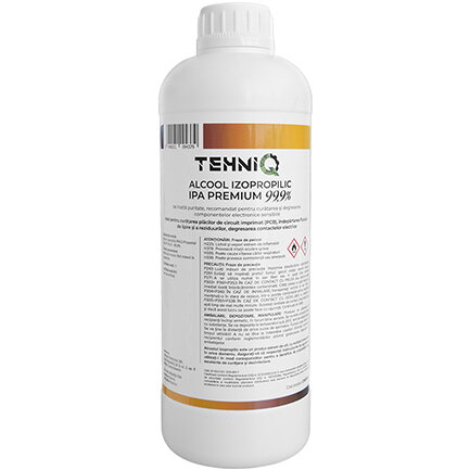 ALCOOL IZOPROPILIC IPA PREMIUM 99.9% 1L HDPE TEHNIQ