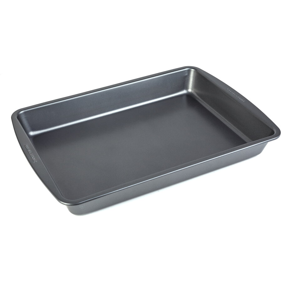 Tava Cuptor M 42 x 28.5 x 5.1 cm Antiaderenta Dreptunghiulara pentru Prajituri Carne si Legume