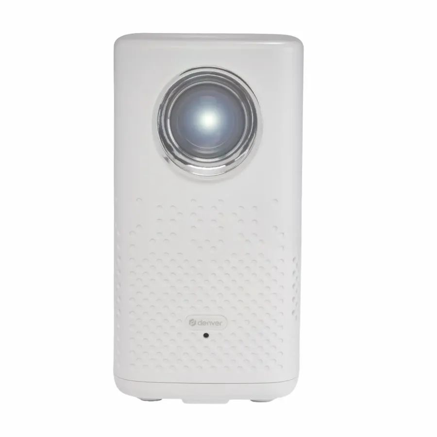 Videoproiector Denver PR-4700 Rezoluție 4K HDMI USB 3200mAh Alb