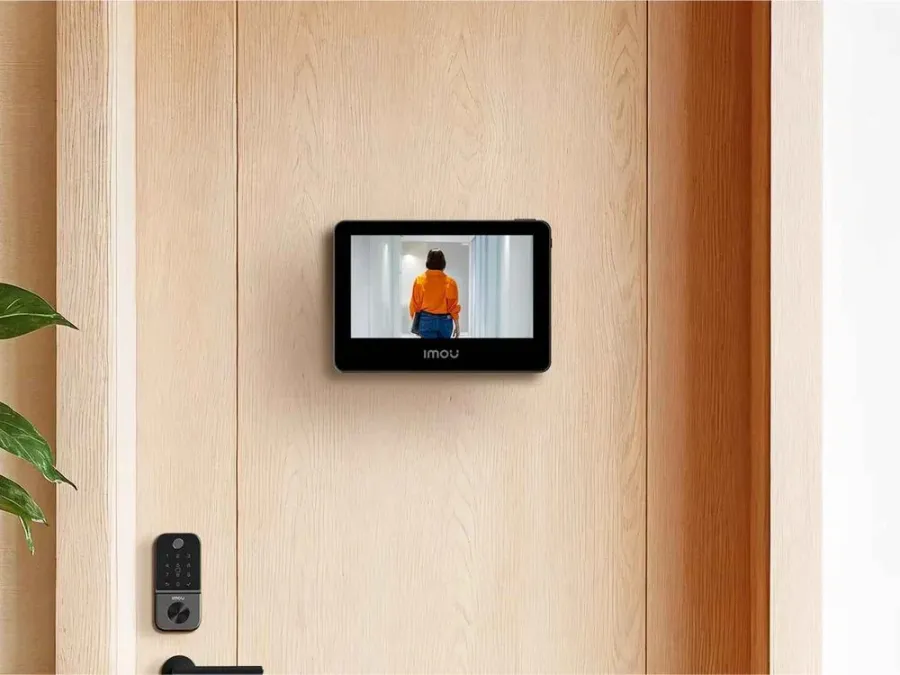 Accesorii Supraveghere IMOU VD1 Vizor de Ușă cu Camera 5MP și cu Ecran Interior 4.3Inch Detectare Persoane Wi-Fi Negru — imaginea 6