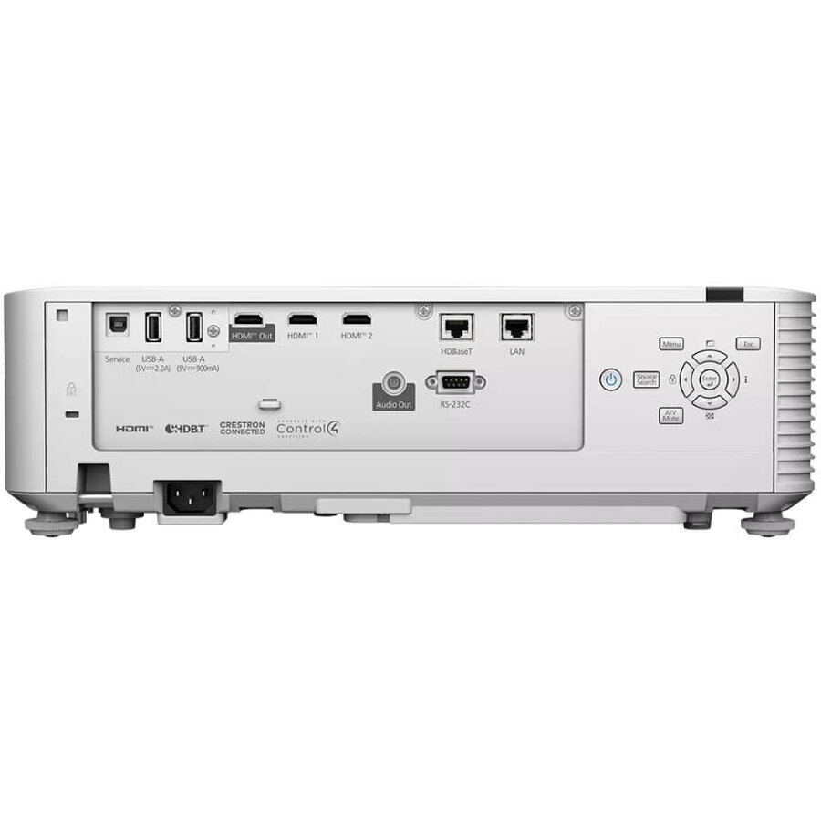 Videoproiector Epson EB-L890E 4KE 8000 Lumeni Miracast Airplay2 Apple HomeKit Wifi Încorporat Alb — imaginea 3