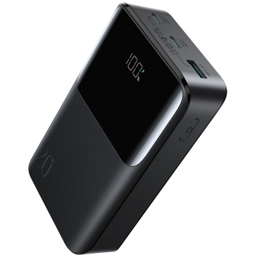Baterie Externă Joyroom JR-QP192 20000mAh 22.5W QC + PD 1 x USB-A - 2 x USB-C Negru