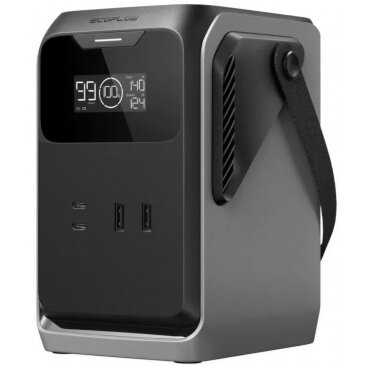 Baterie Externa Trail 200 60000mAh 220W PD 2 x USB-A - 2 x USB-C Negru