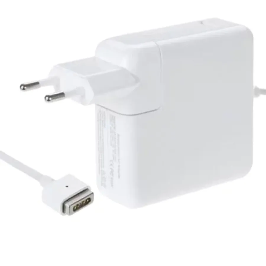 Incarcator Rețea Magsafe 2 Lamtech Compatibil iPad și Macbook Type "T" 60W 16.5V 365A Alb