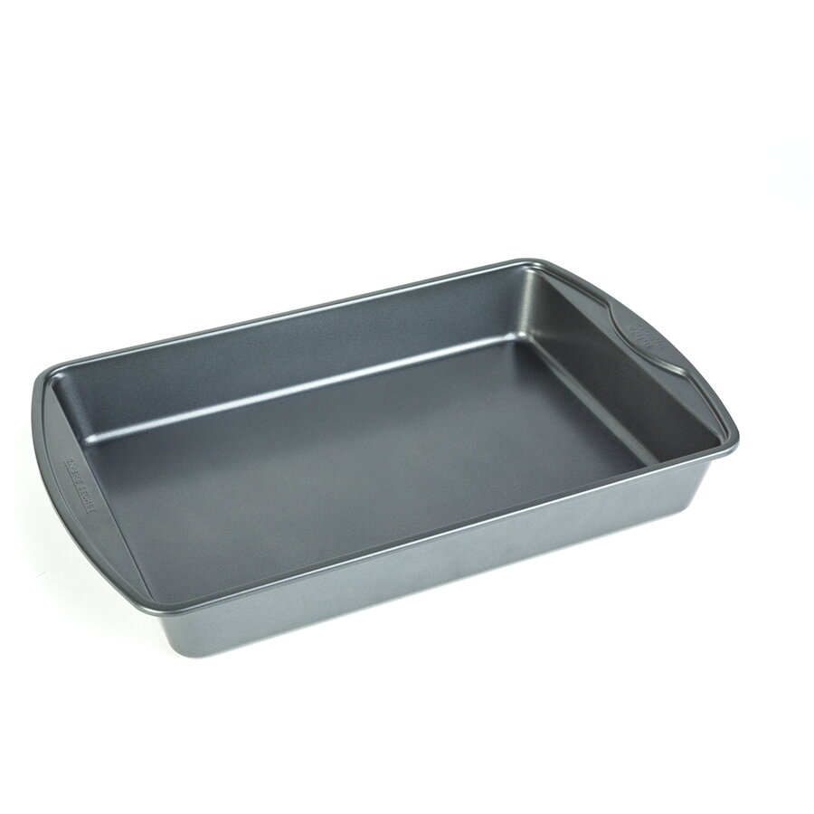 Tava Cuptor S 38.6 x 24.2 x 5.3 cm Tava Antiaderenta Dreptunghiulara pentru Prajituri si Mancaruri