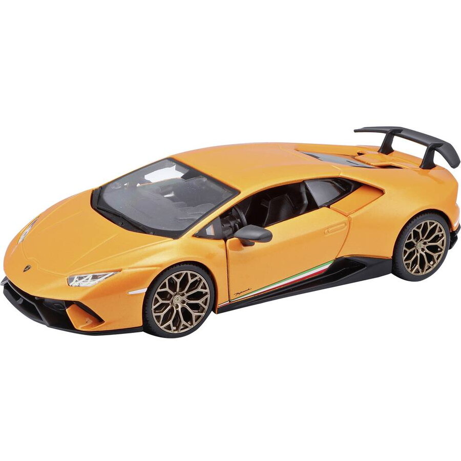 Macheta BBURAGO Lamborghini Huracan LP640-4 Performante (2017) 1:24 Varsta 14 Ani+ Portocaliu