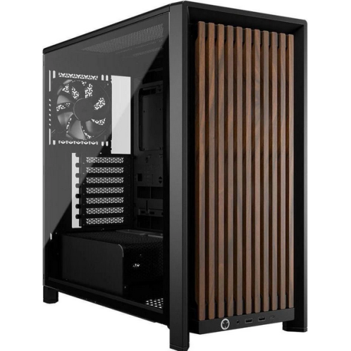 Carcasa FRAME 4000D Wood RS Black-Walnut