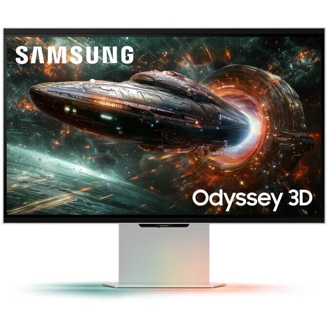 Monitor Odyssey OLED G50SF 27inch QHD Gaming 180Hz QD-OLED Adaptive Sync Argintiu