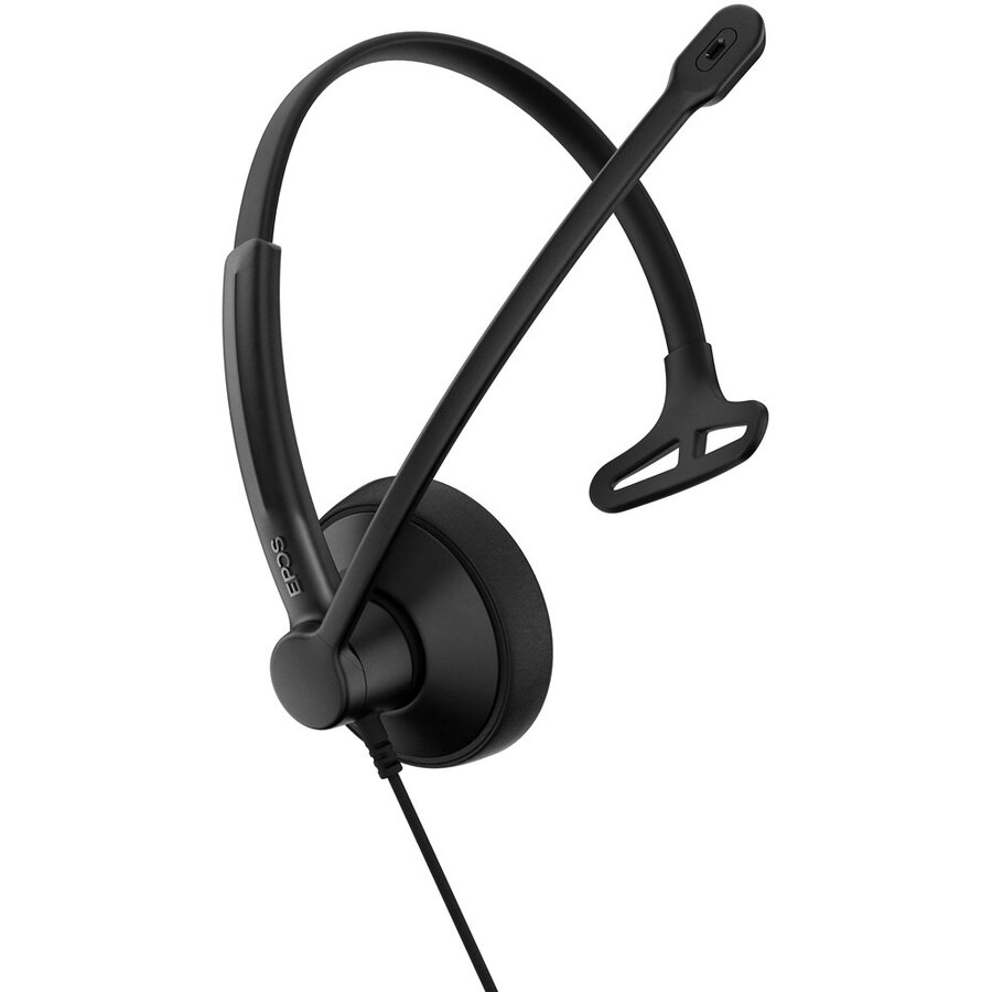 Casti 1001419 Office/Call Center USB Type-C / USB Type-A Negru