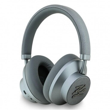 Căști Karl Lagerfeld Handsfree Bluetooth Grained Initials A2DP ANC Gri