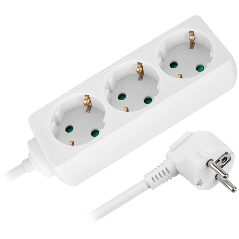 Prelungitor 3 Prize 2m White