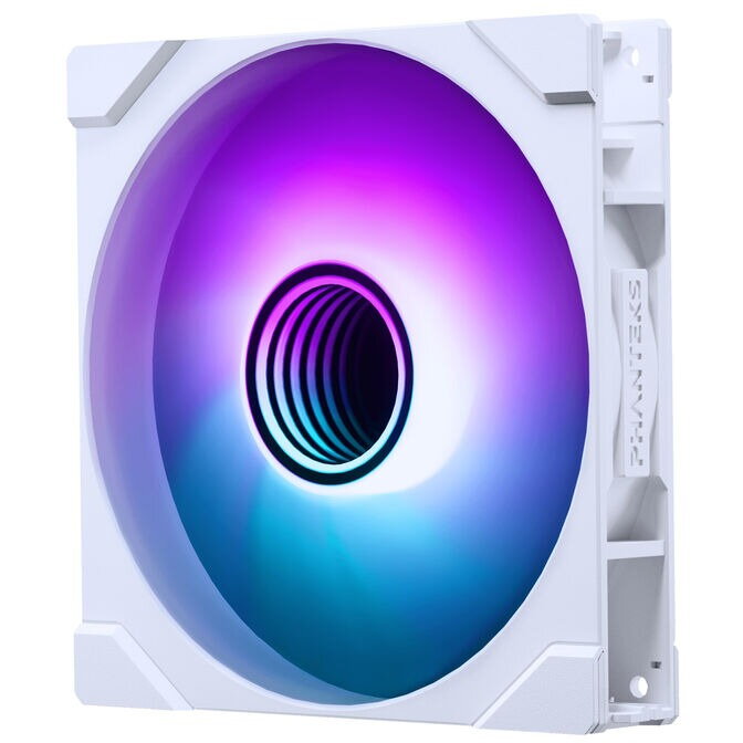 Ventilator M25 Gen2 PWM D-RGB 140mm Alb