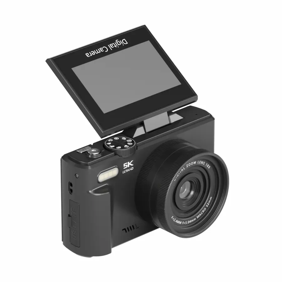 Aparat Foto Digital Denver DWC-8475B Senzor CMOS 16MP Zoom Digital 18x Wi-Fi Negru