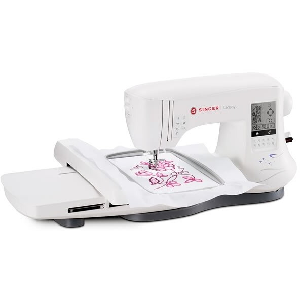 Masina de Cusut si Brodat Legacy SE300 250 Cusaturi 200 Modele de Broderie Alb