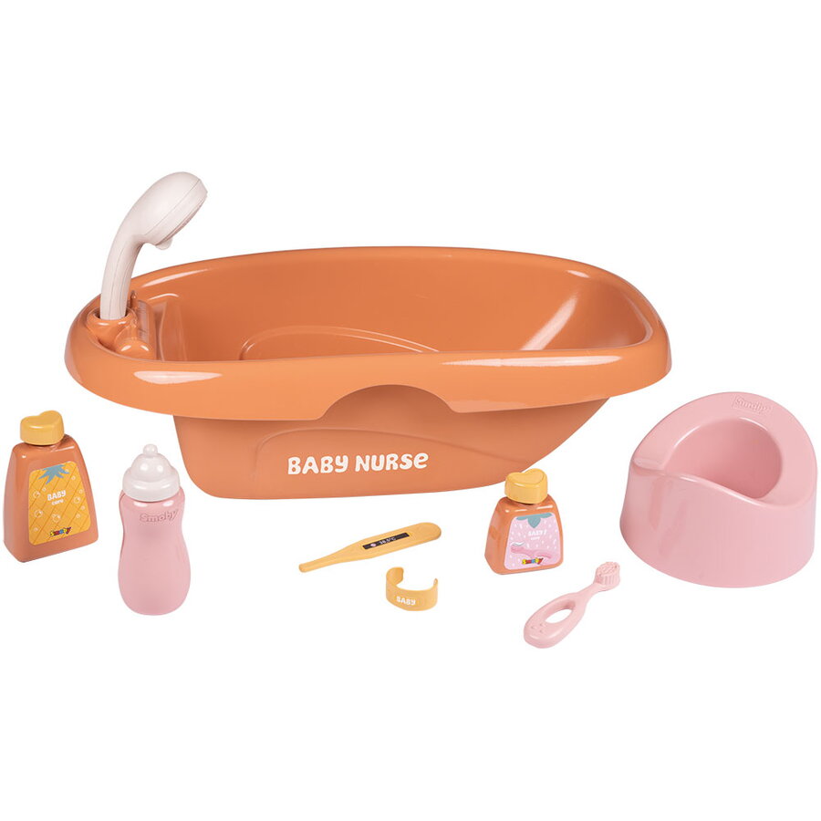 Set Baby Nurse Cadita cu 8 accesorii +3 ani