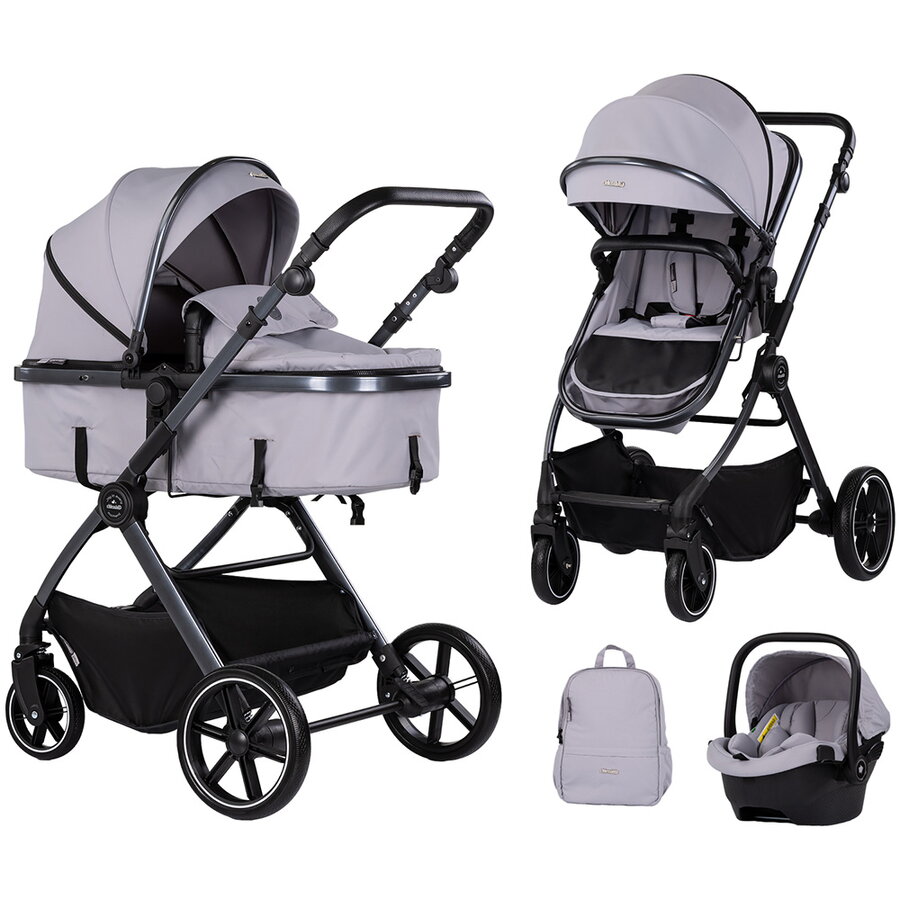 Carucior Pearl 3 in 1 Platinum