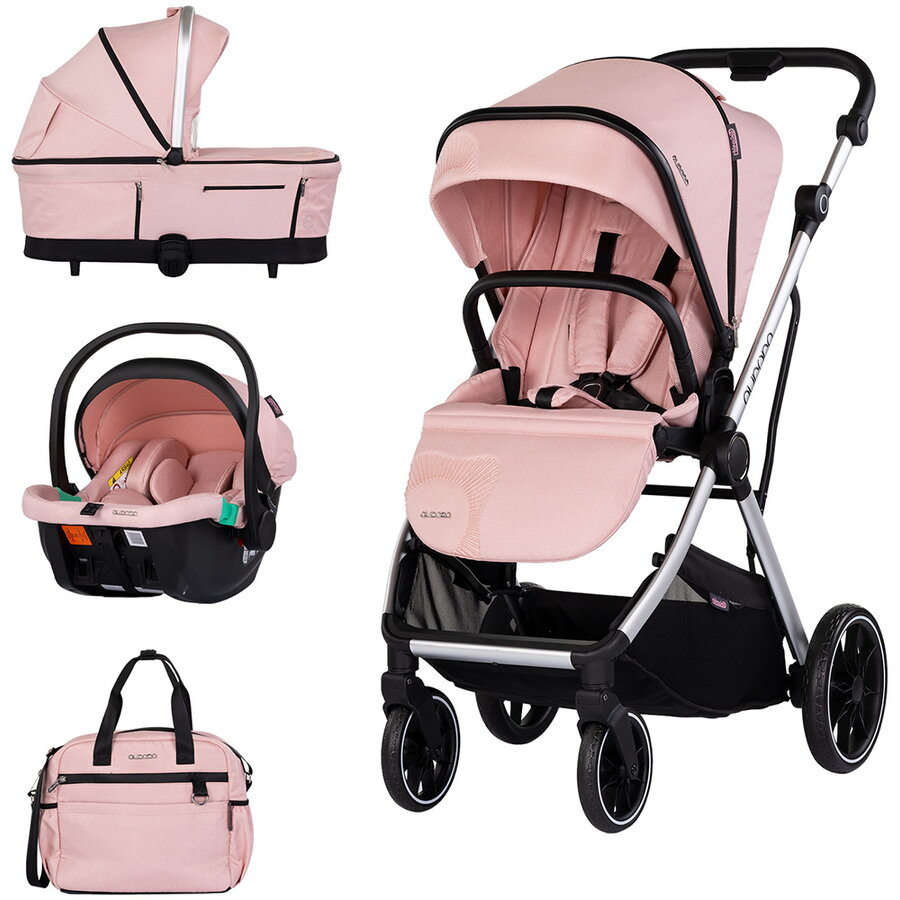Carucior Aurora 3 in 1 Powder Pink