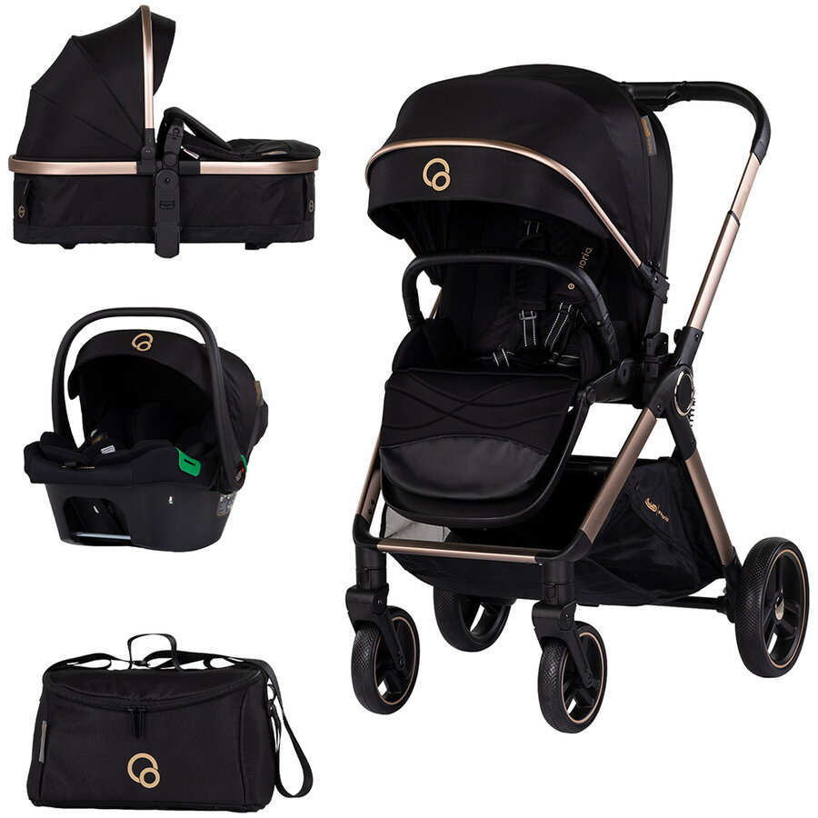 Carucior Euphoria 3 in 1 Noir