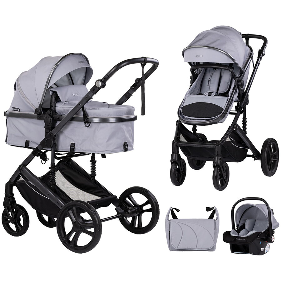 Carucior Amore 3 in 1 0 Luni+ Convertibil Platinum