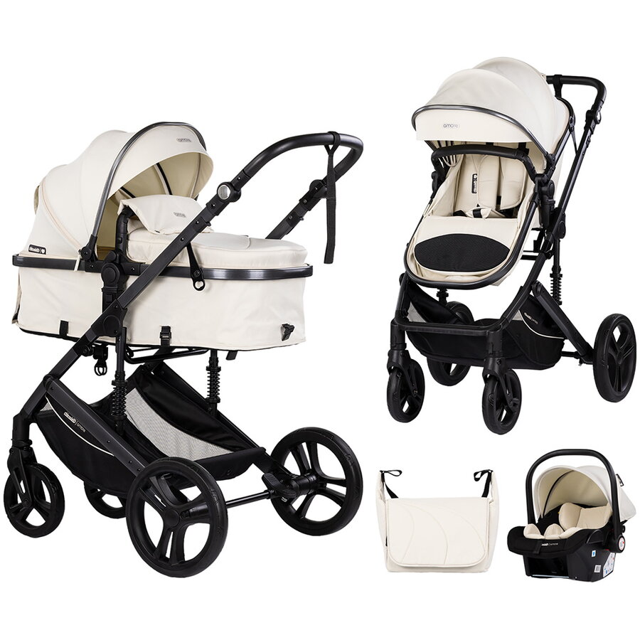 Carucior Amore 3in1 0 Luni+ Convertibil Cashmere