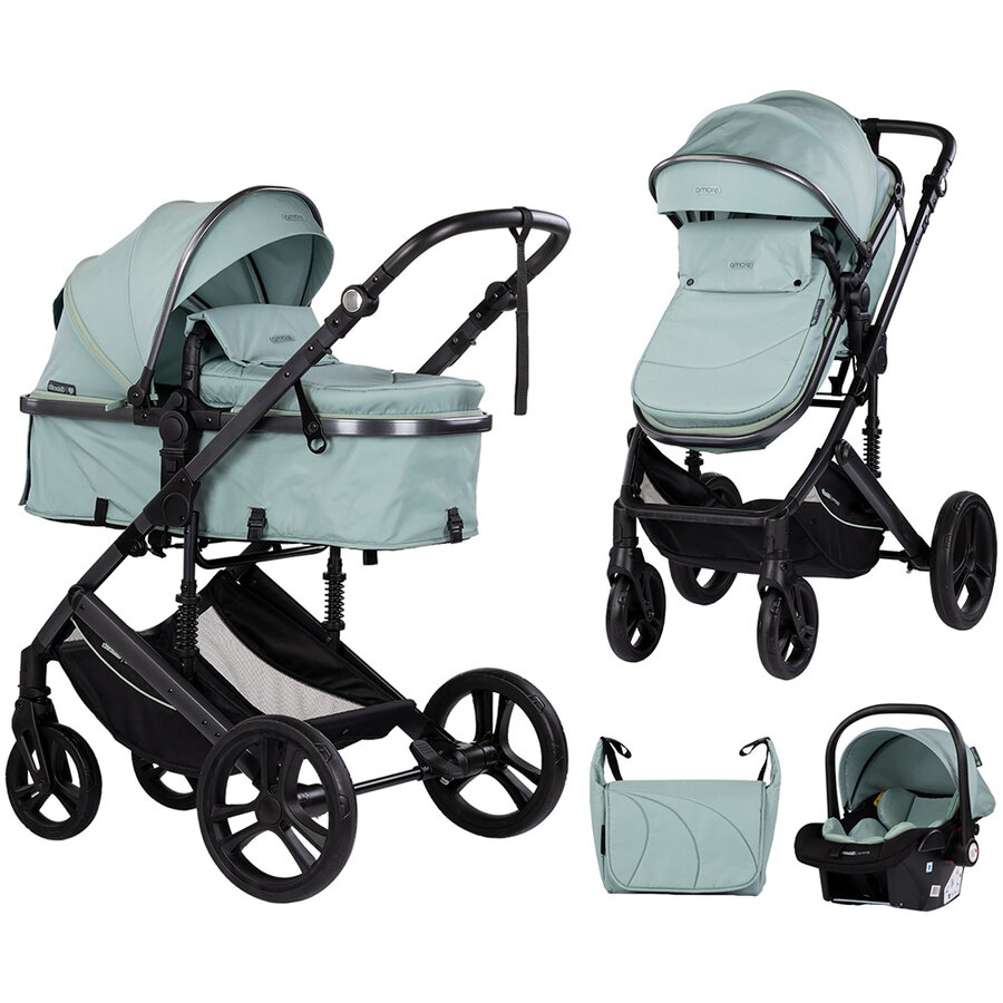 Carucior Amore 3in1 0 Luni+ Convertibil Matcha