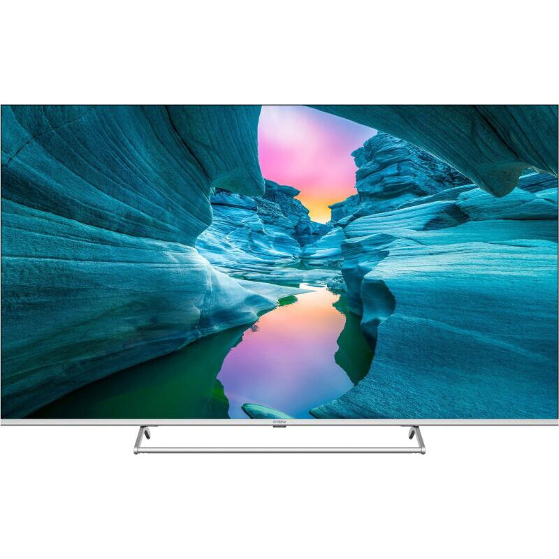 Televizor QLED Smart SRT65UG8773C 65Inch / 165CM 4K Ultra HD GoogleTV Wi-Fi BT Argintiu/Negru