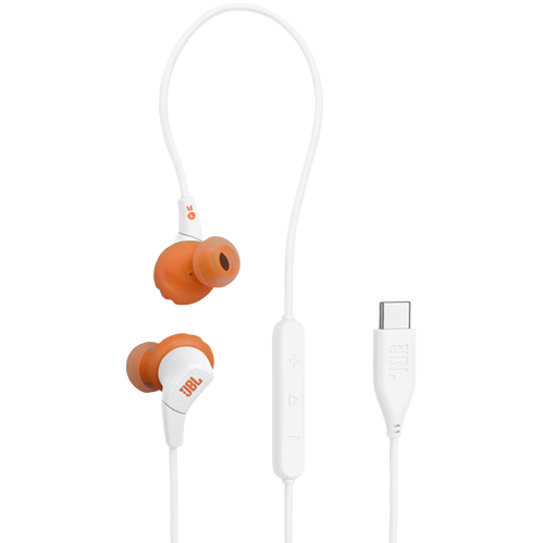 Casti Audio cu Fir Endurance Run 3 USB-C Alb