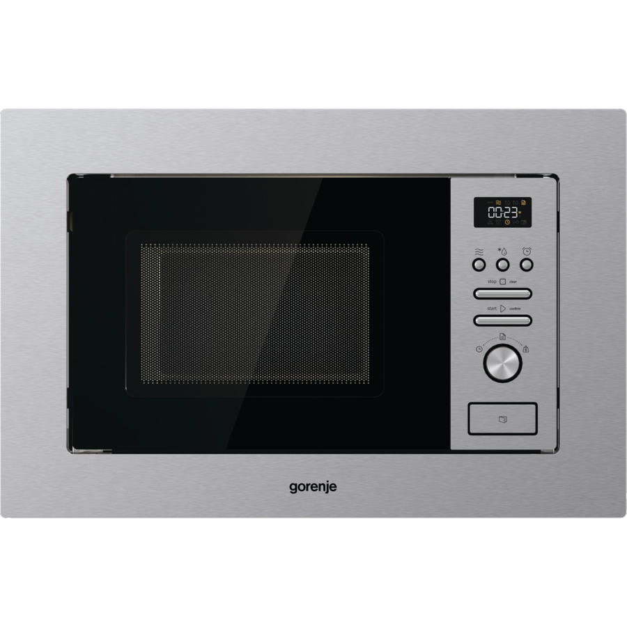 Cuptor cu Microunde Incorporabil BM201AG1X 20L Grill Curatare AquaClean Putere 800W Inox
