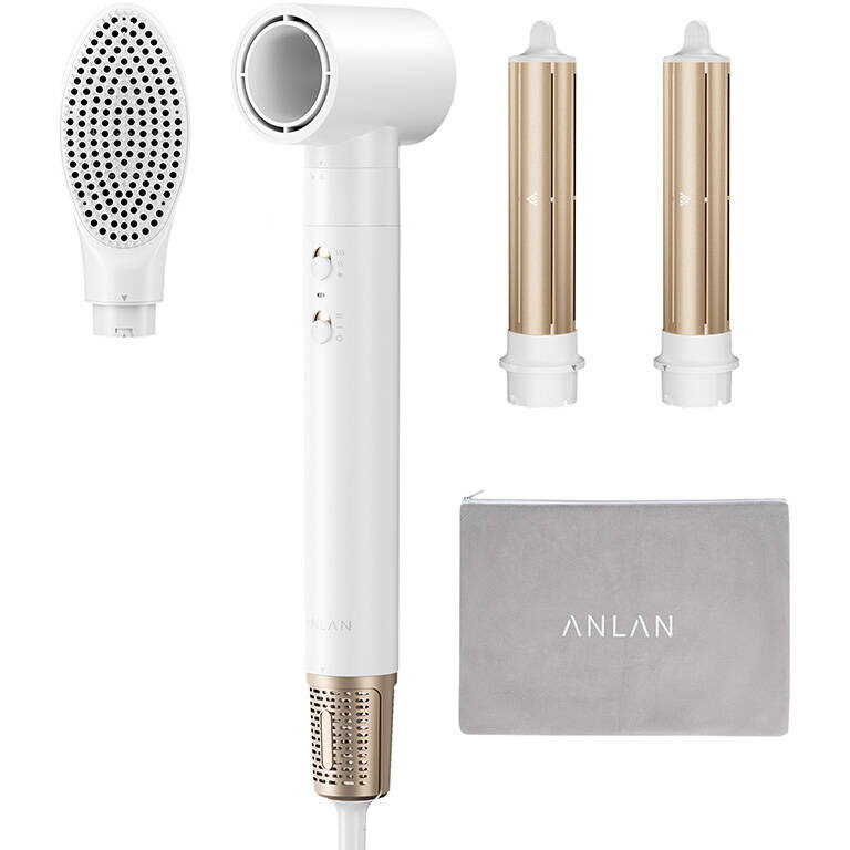 Aparat Multifunctional 4 in 1 Uscator Ondulator Perie de Modelare Perie de Indreptare