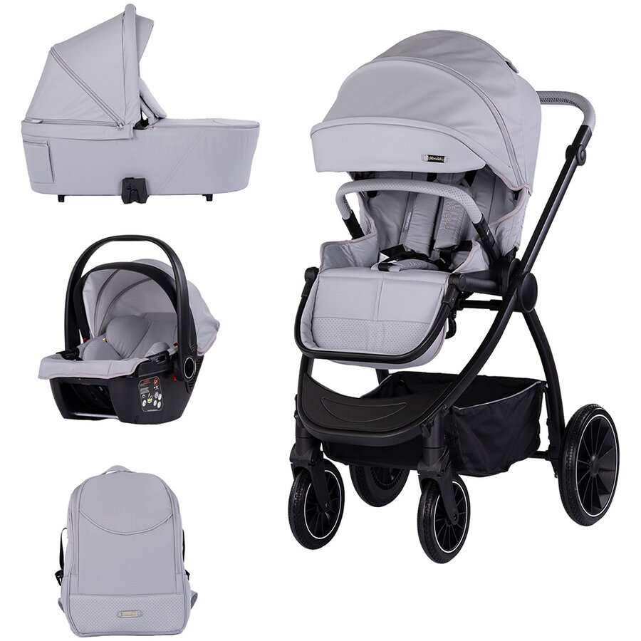 Carucior Prestige 3 in 1 de la Nastere Maxim 22KG Platinum
