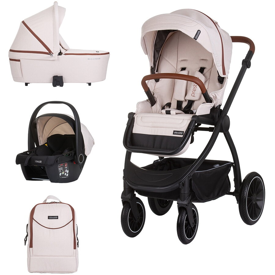 Carucior Prestige 3 in 1 de la Nastere Maxim 22KG Biscotta