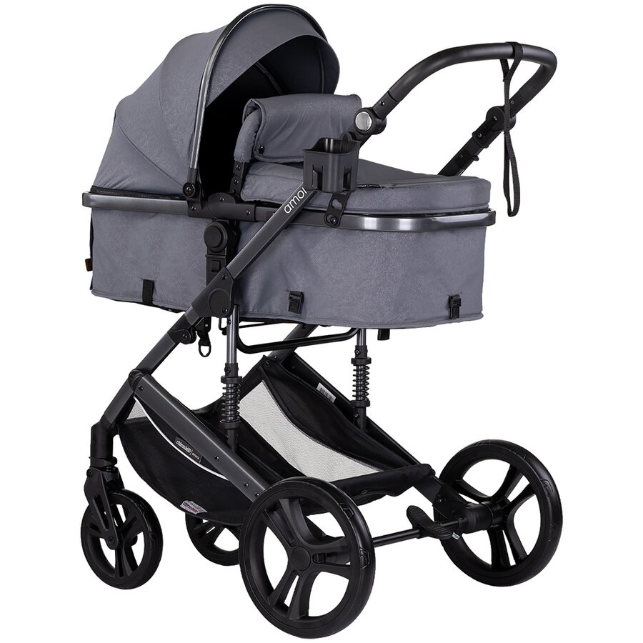 Carucior Amore 2 in 1 Varsta 0 - 4 Ani Maxim 22KG Gri