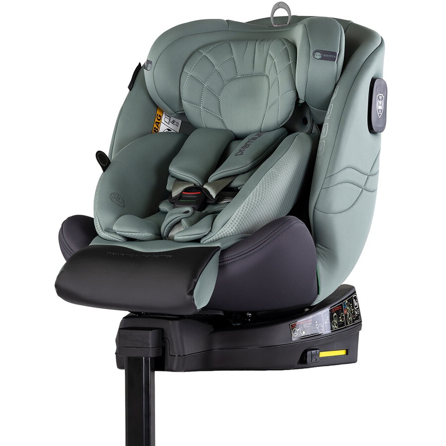 Scaun Auto Copii Premium I-Size 40-150CM cu Sistem Isofix Varsta 0 - 12 Ani Maxim 36KG Basil