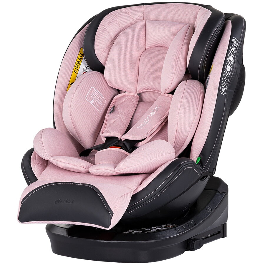 Scaun Auto Copii Hypnotic I-Size 40-150CM cu Isofix Varsta 0 - 12 Ani Roz
