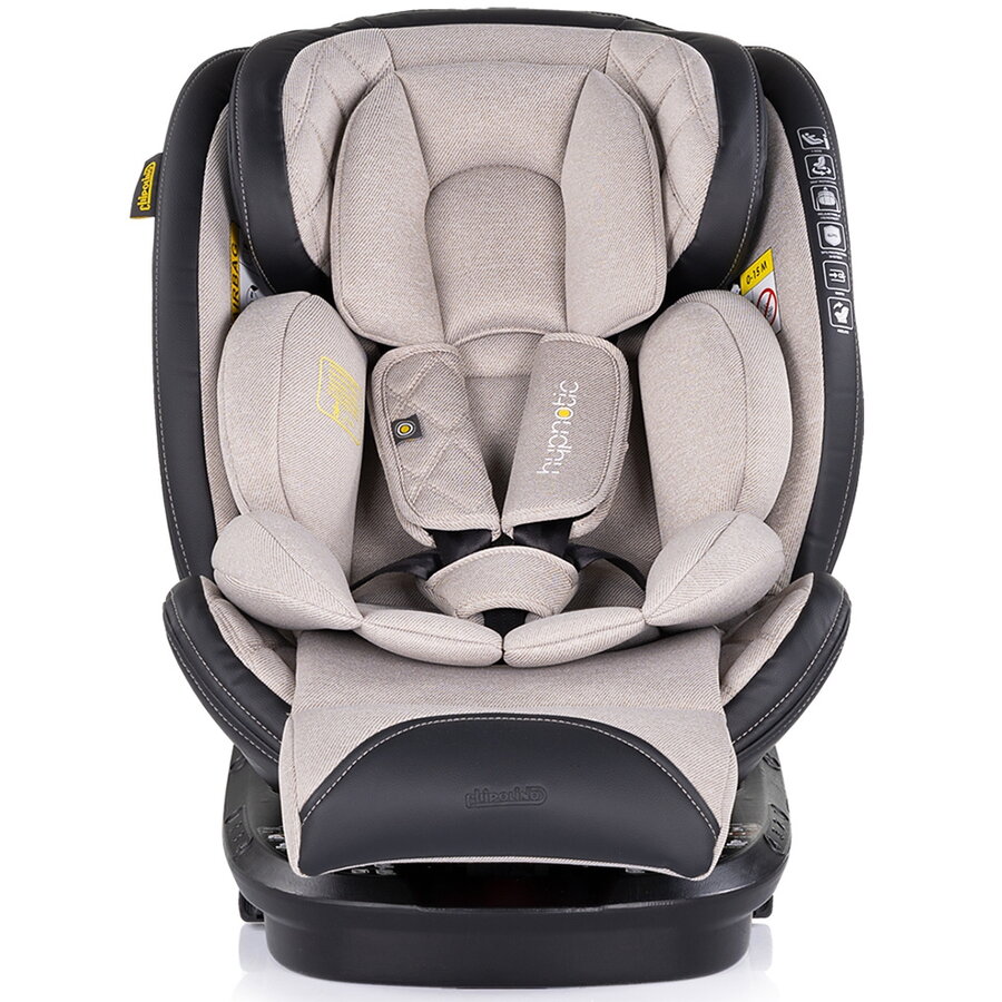 Scaun Auto Copii Hypnotic I-Size 40-150CM cu Isofix Varsta 0 - 12 Ani Tiramisu