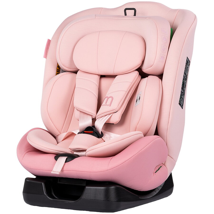 Scaun Auto Copii Mondial I-Size 40-150CM Varsta 0 - 12 Ani Maxim 36KG Roz
