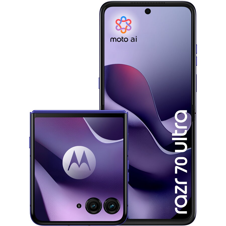 Telefon mobil Razr 70 Ultra 512GB 16GB RAM Dual Sim 5G Orient Blue
