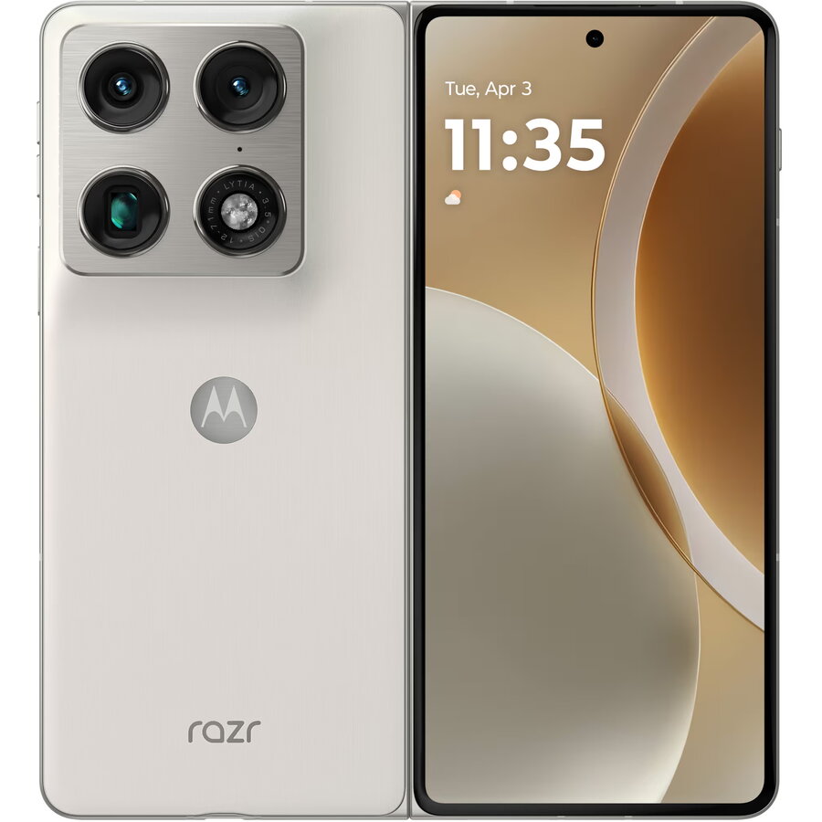 Telefon mobil Razr Fold 512GB 16GB RAM Dual Sim 5G Lily White