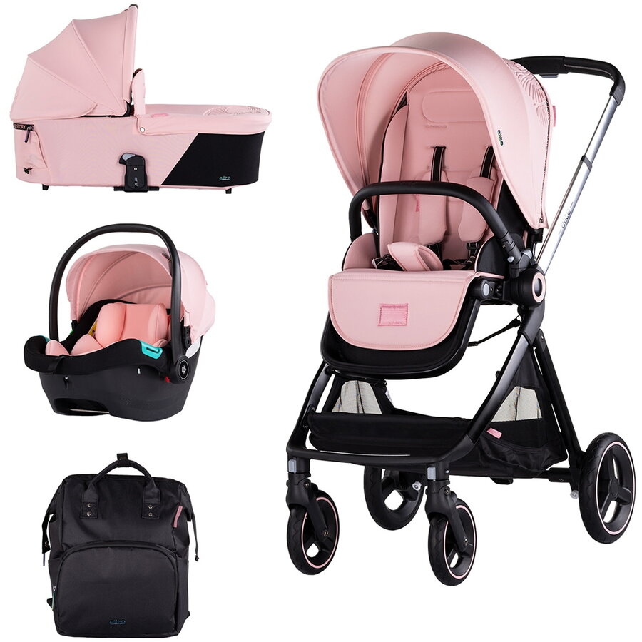 Carucior Elite 3 in 1 Varsta 0 - 4 Ani Maxim 22KG Roz