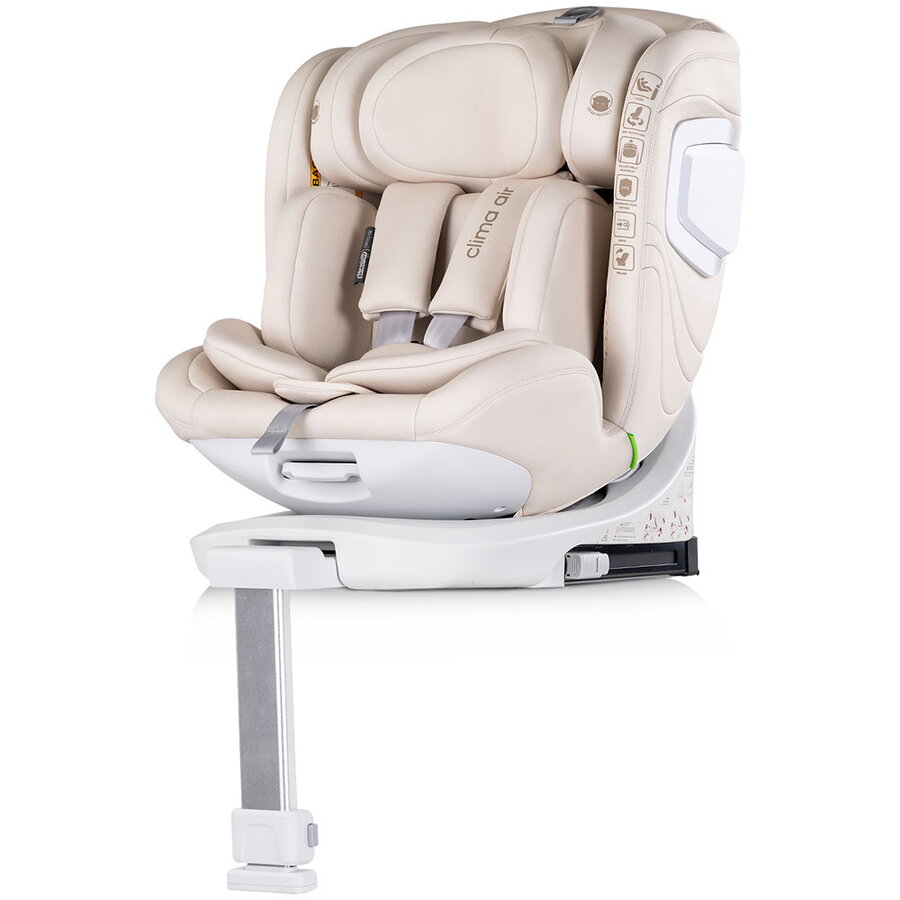 Scaun Auto Copii Clima Air I-Size 40-150CM cu Sistem Isofix si Sezut Rotativ 0 - 12 Ani Biscotta