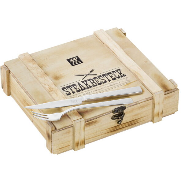 Set Tacamuri pentru Friptura 12 Piese Inox