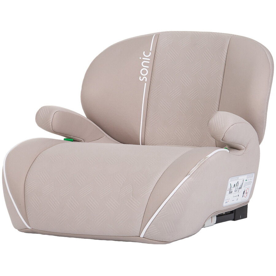 Inaltator Auto Sonic I-Size 125-150 cm cu Sistem Isofix Testat ADAC Tiramisu