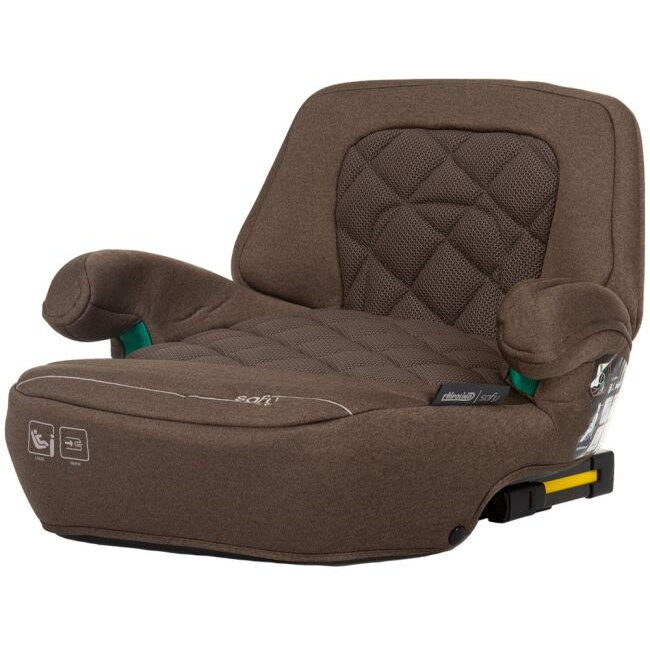 Inaltator Auto Safy I-Size 125-150 cm cu Sistem Isofix Macadamia