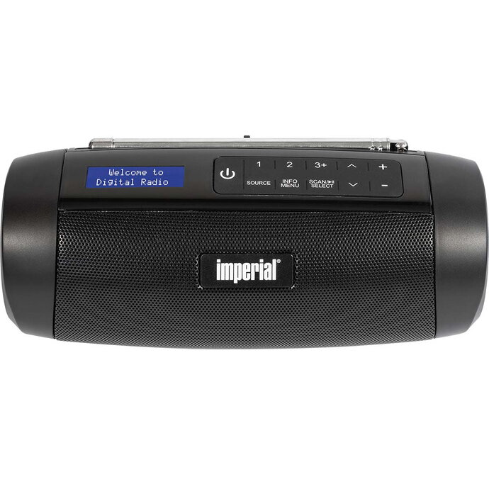 Radio DABMAN GO DAB+/FM Black