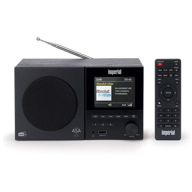 Radio DABMAN 120 DAB+/FM Black