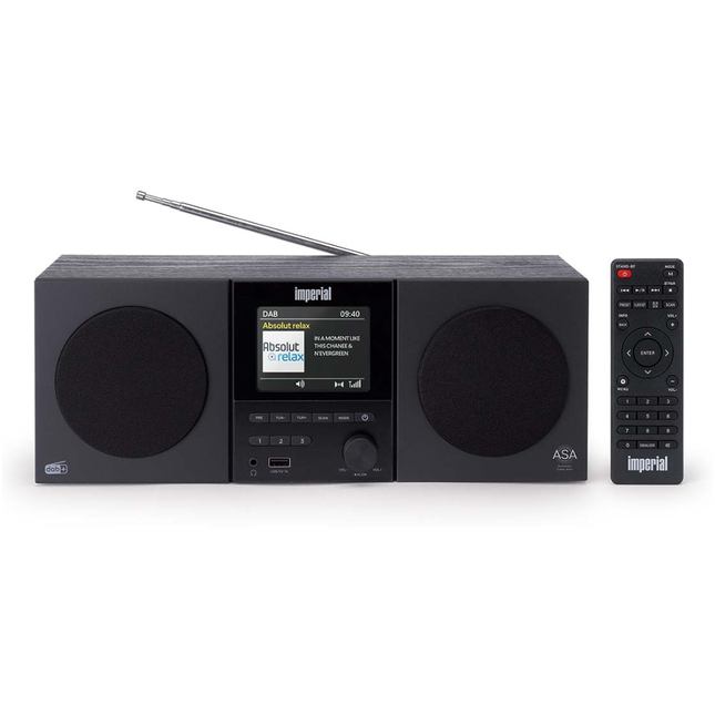 Radio DABMAN 220 Radio DAB+/FM Negru